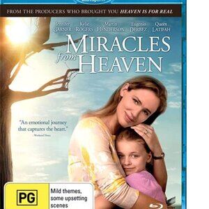Miracles from Heaven - New and never opened blu-ray movie
